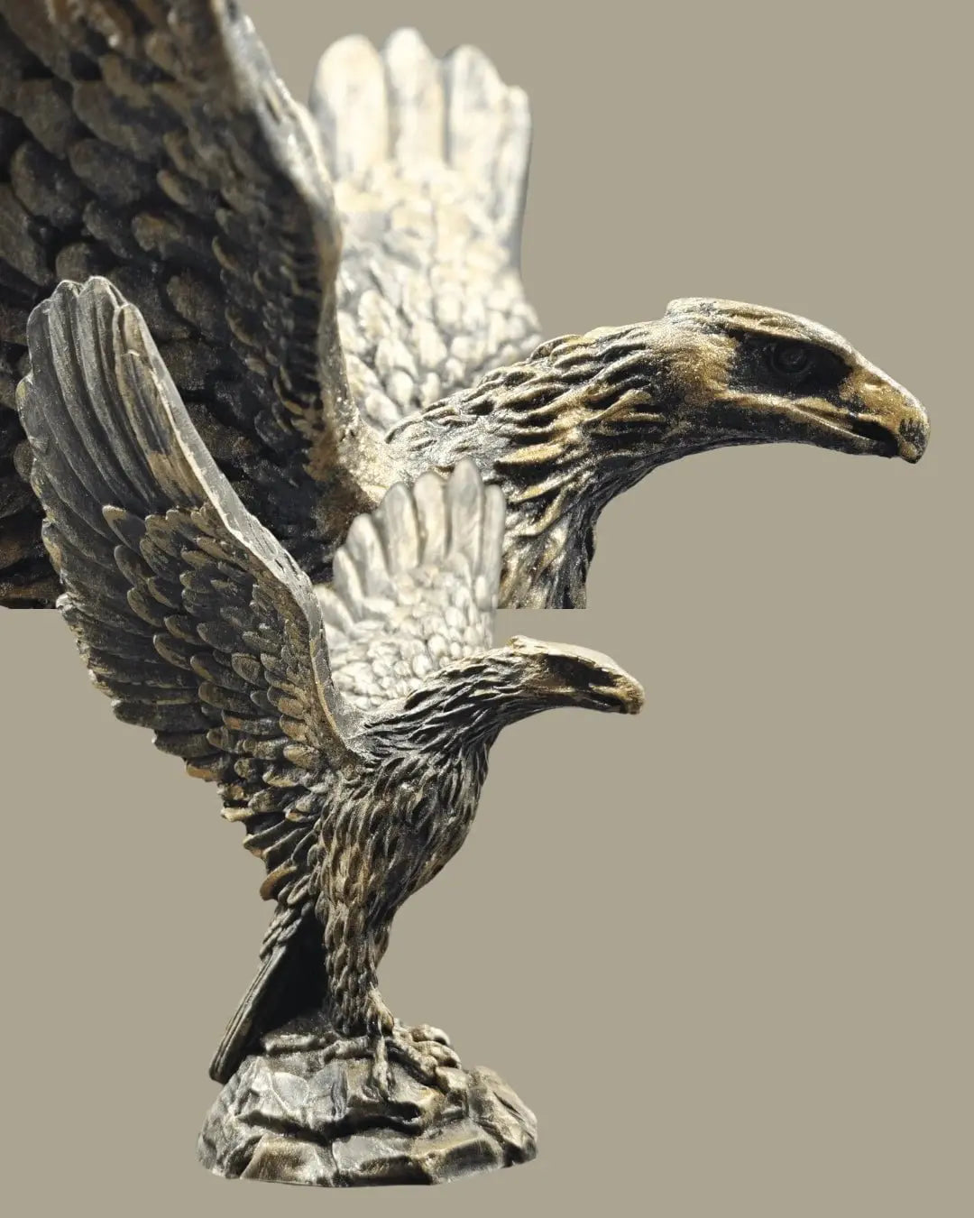 Adler Statue – Bronzeoptik – Symbol der Freiheit - Albanien Shop