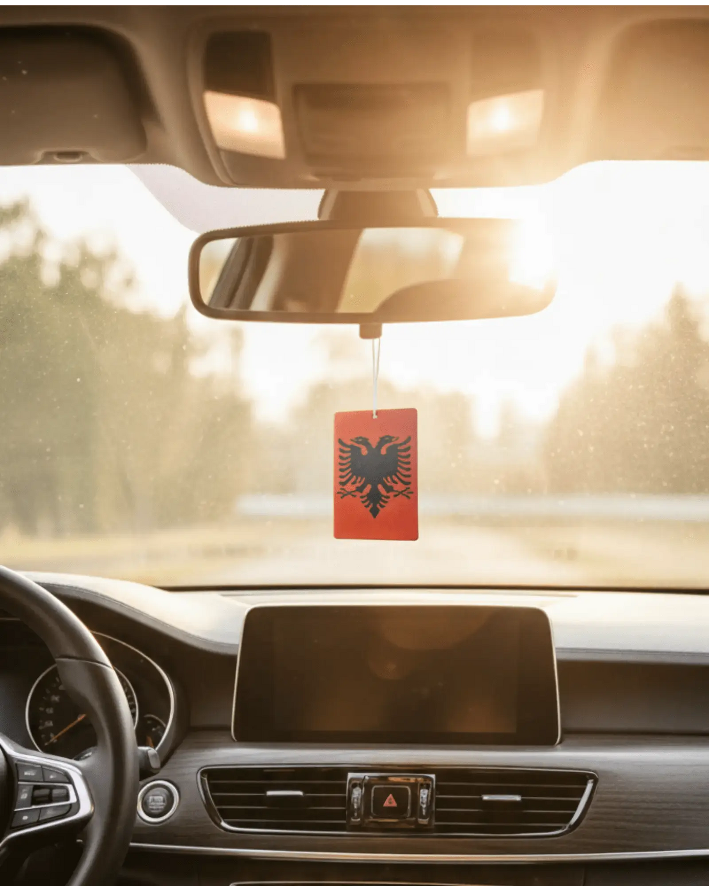 Albanien Flagge Auto - Duftbaum - Albanien Shop