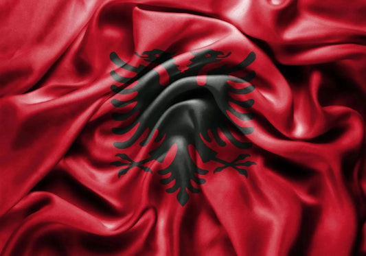 Albanien Flagge Standard 90 x 150 cm - Albanien Shop