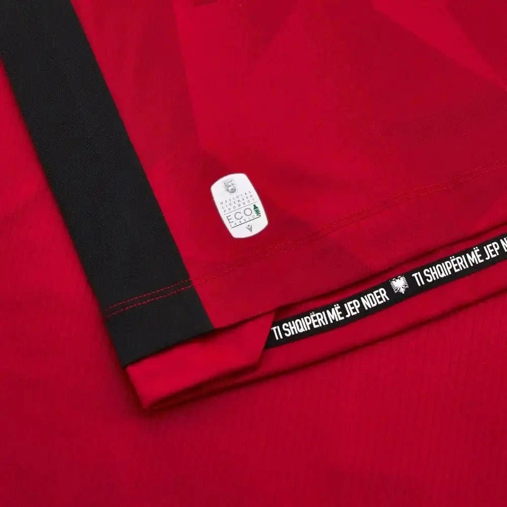 Heimtrikot Albanien FSHF 2023/2024 MACRON Original - Albanien Shop