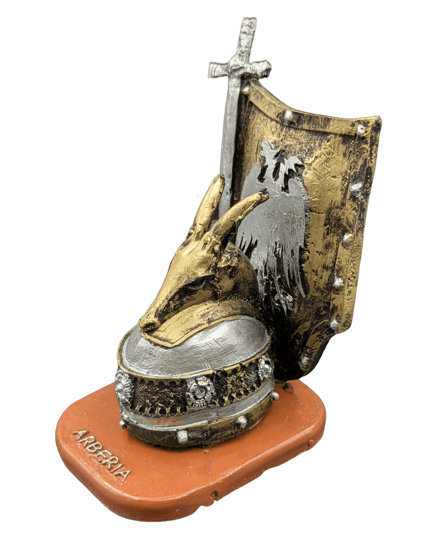 Helm, Schild & Schwert - Skanderbeg Dekoration - Albanien Shop
