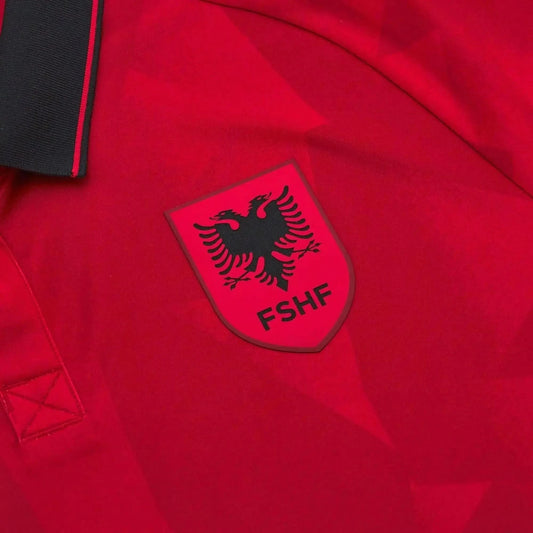 Kinder Heimtrikot Albanien FSHF 2023/2024 MACRON Original - Albanien Shop