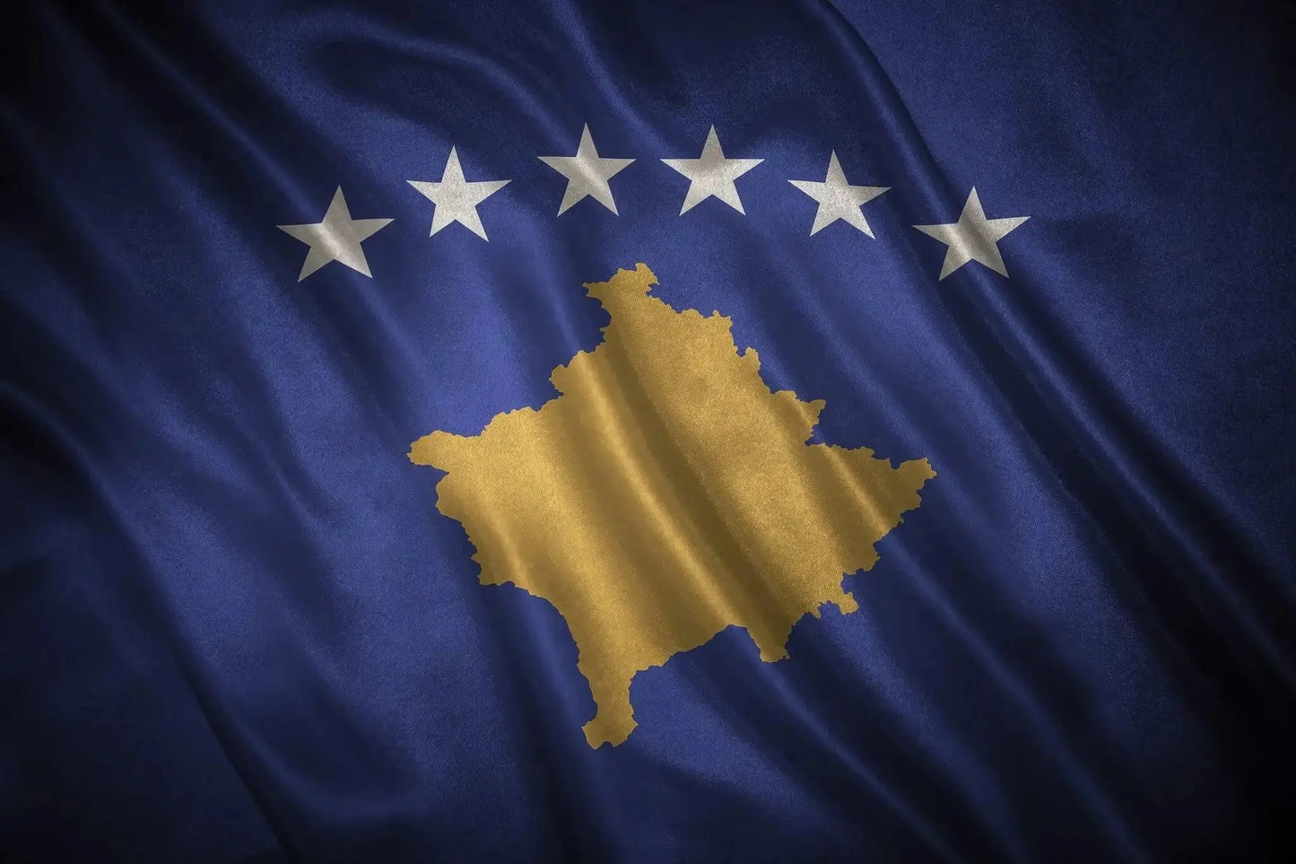 Kosovo Flagge Premium 90 x 150 cm - Albanien Shop