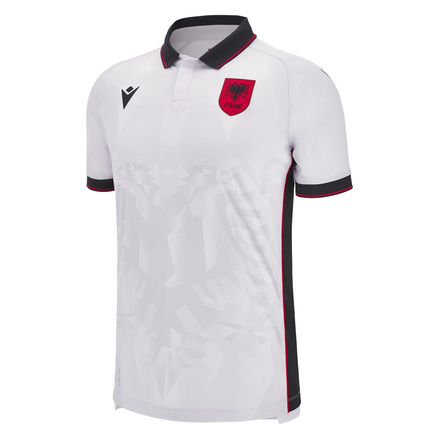 Macron T-Shirts Kinder Auswärtstrikot Albanien FSHF 2023/2024 MACRON Original