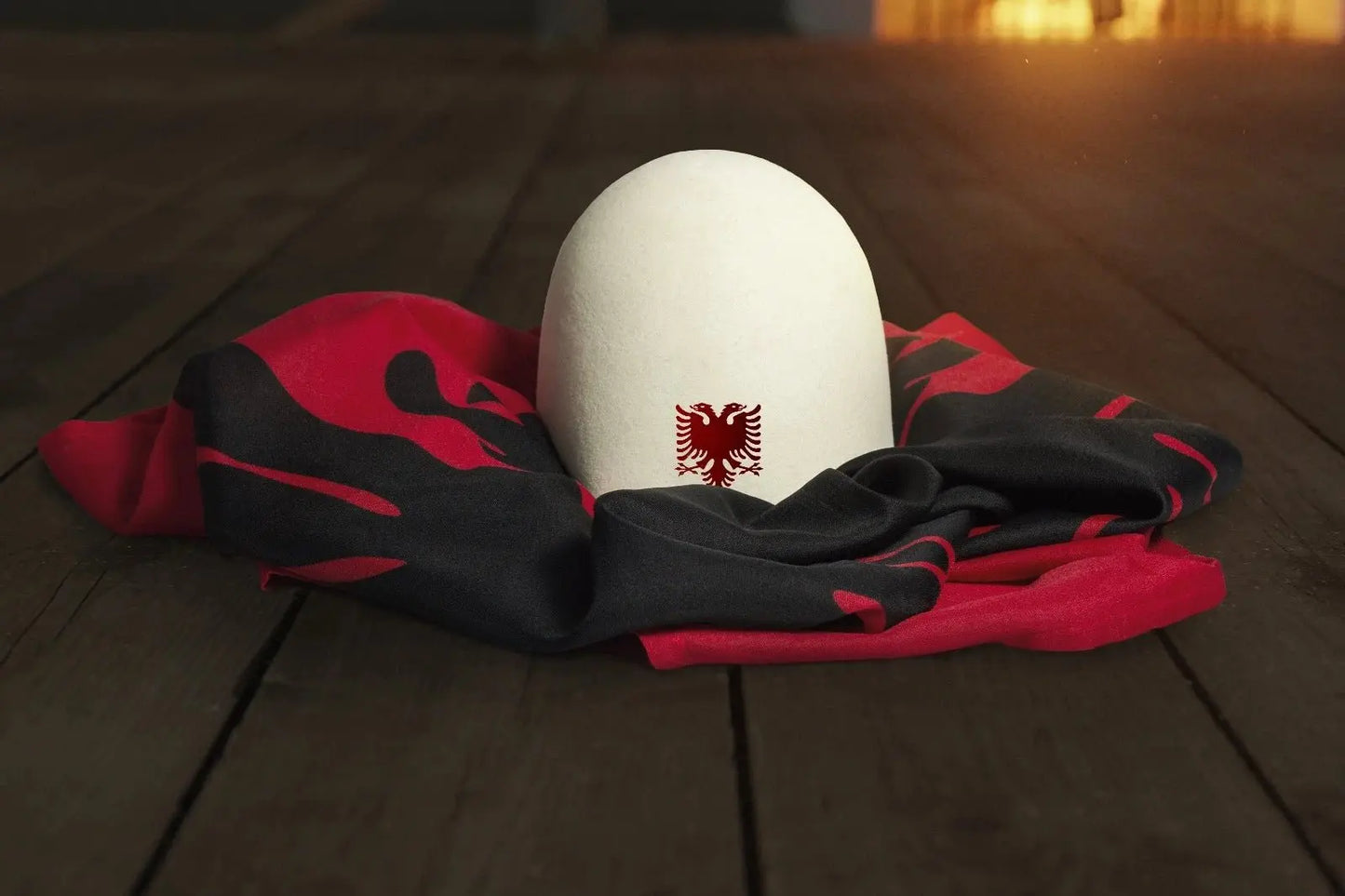 Plis Shqiponje Dunkelrot (Kosova) - Albanien Shop