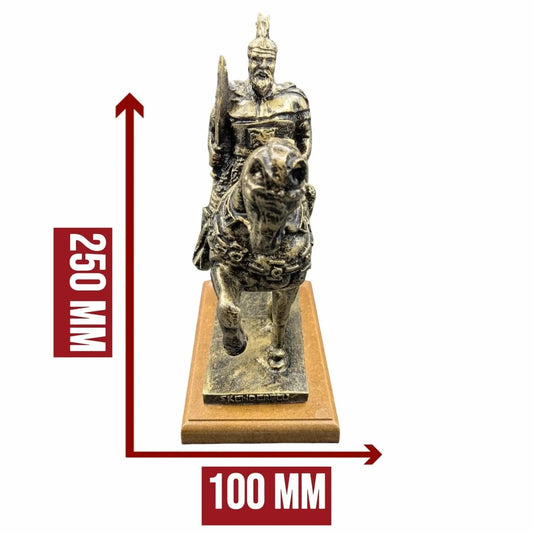 Reiterstatue Skenderbeu Mittel - Albanien Shop