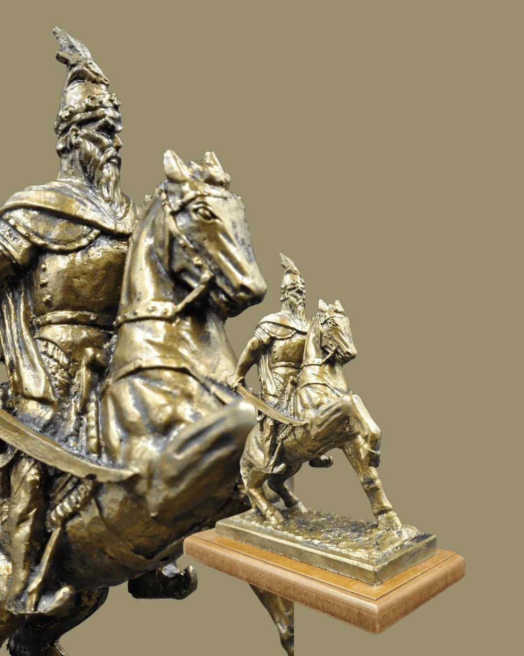 Reiterstatue Skenderbeu Monument Kruja - Albanien Shop