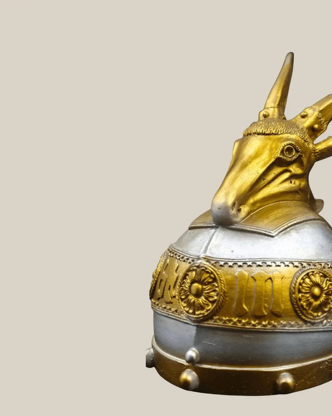 Skenderbeu Helm Gold Silber - Albanien Shop