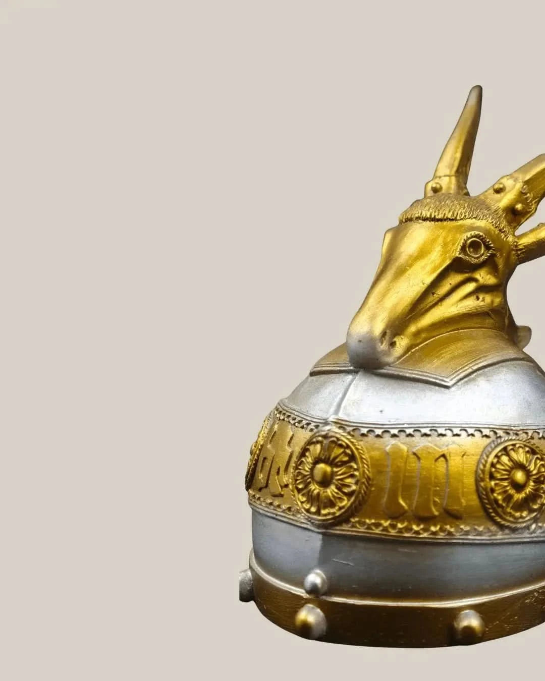 Skenderbeu Helm Gold Silber - Albanien Shop