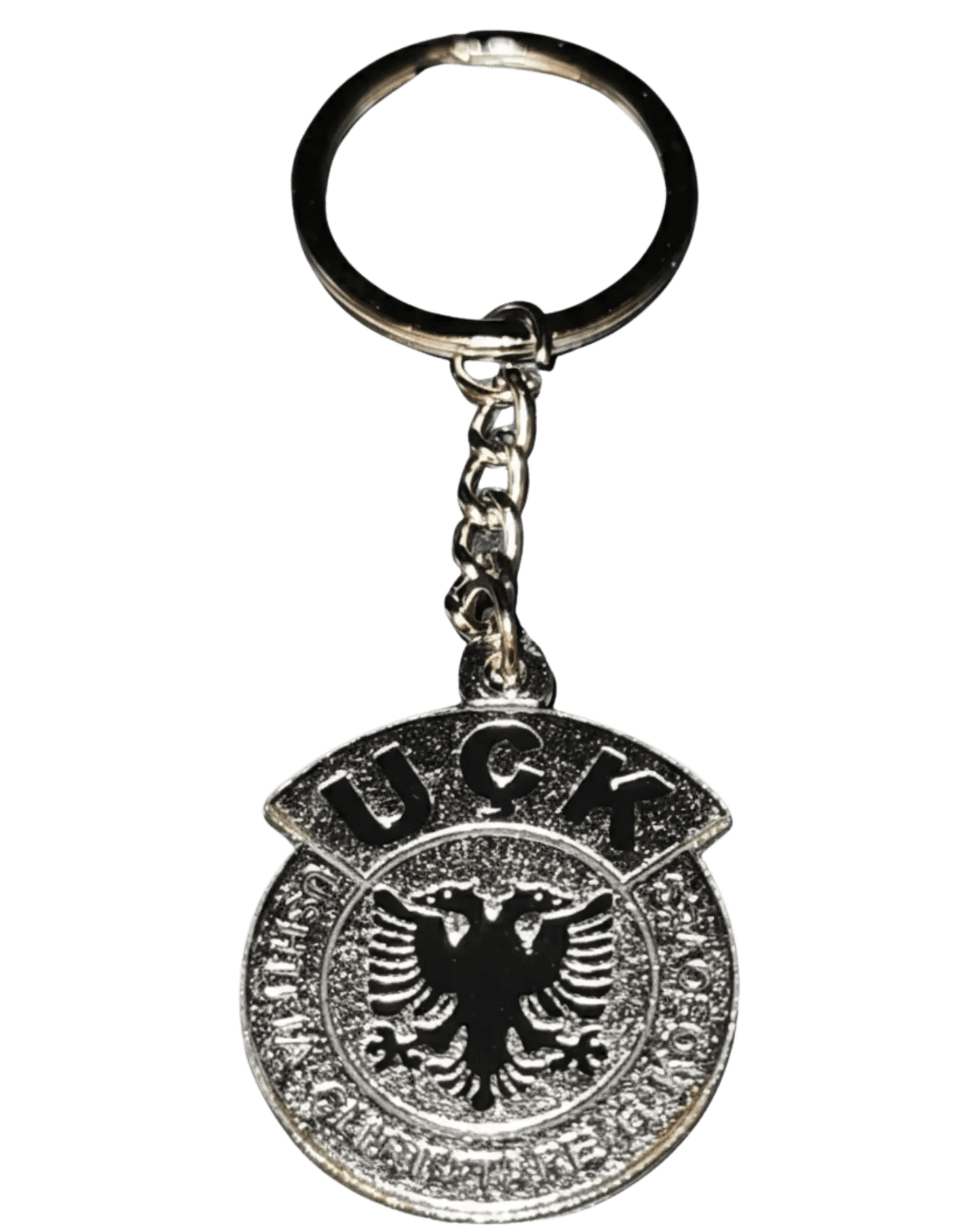 UCK Schlüsselanhänger - Albanischer Adler - Ushtria Çlirimtare e Kosovës - Premium Metall Anhänger - Albanien Shop
