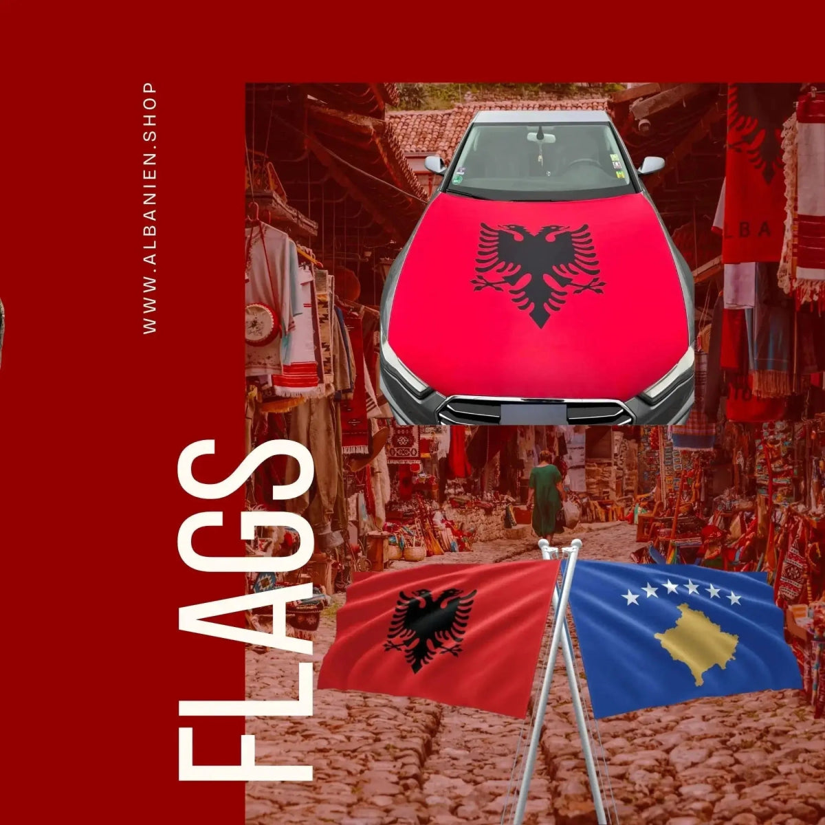 Flags - Albanien Shop