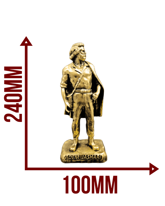 Adem Jashari Statue – Gold - Albanien Shop
