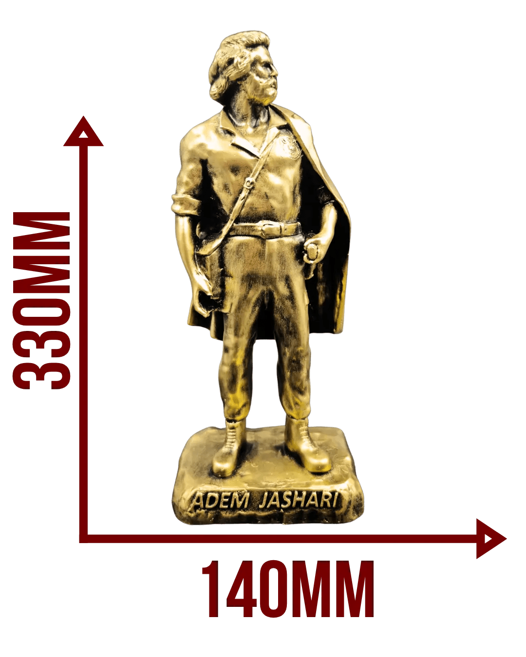 Adem Jashari Statue – XL 330mm - Albanien Shop