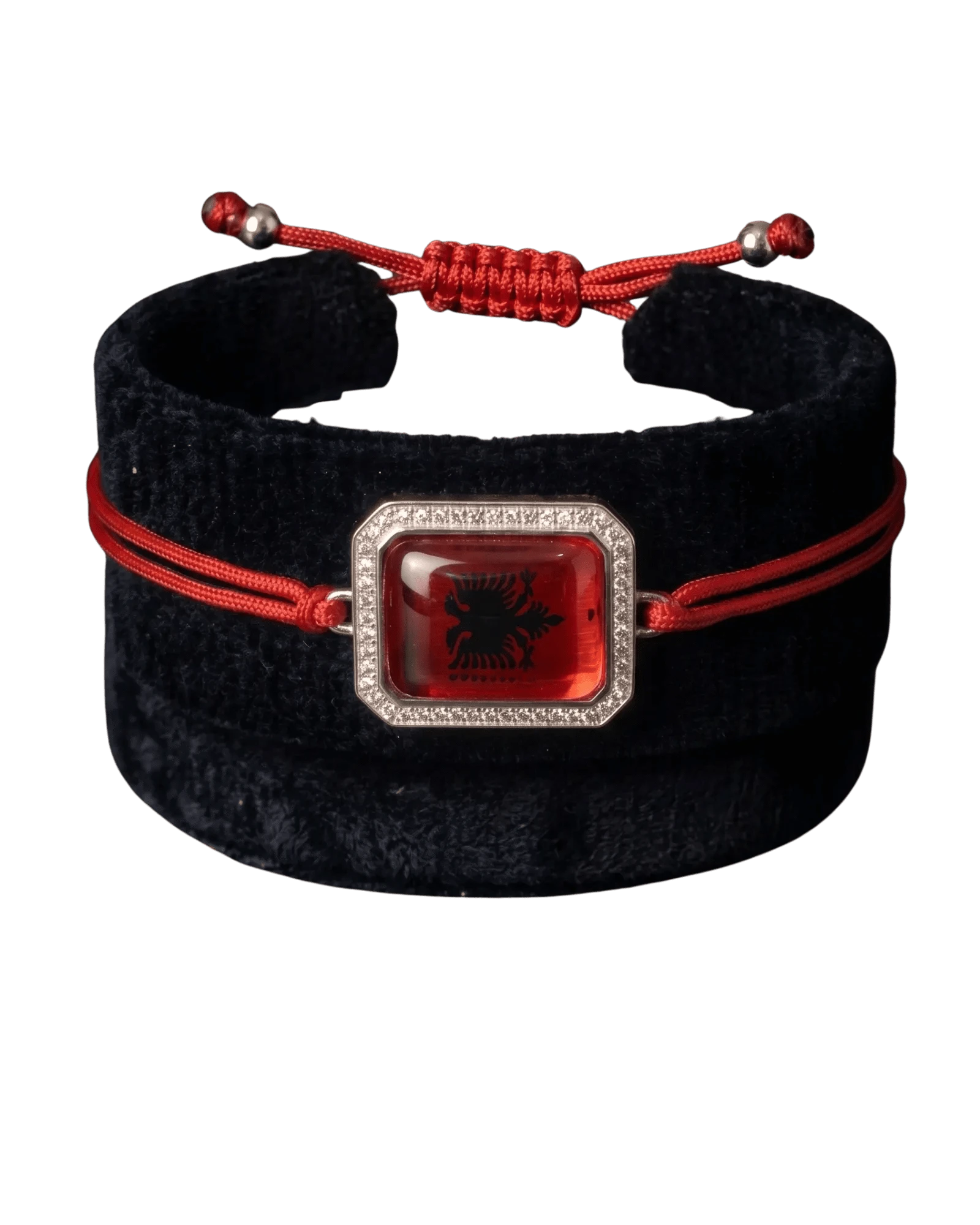 Albanien Armband mit Doppeladler – verstellbares Schmuckband | 4 Varianten - Albanien Shop