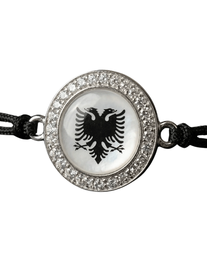 Albanien Armband mit Doppeladler – verstellbares Schmuckband | 4 Varianten - Albanien Shop