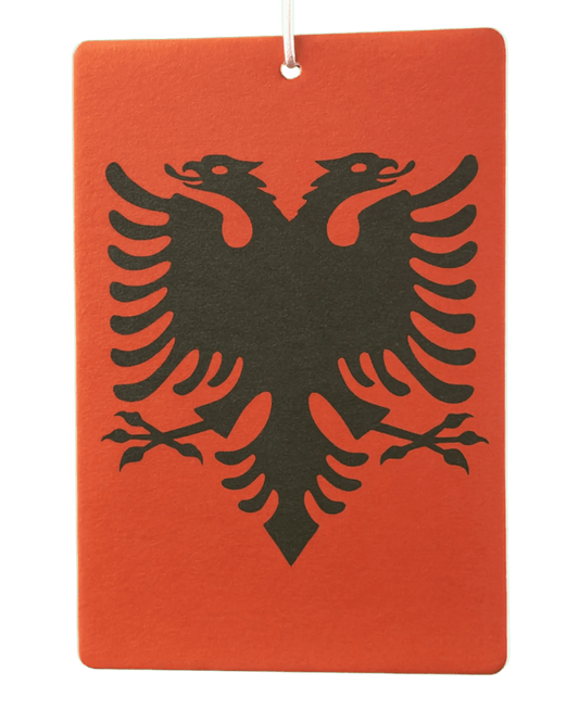 Albanien Flagge Auto - Duftbaum - Albanien Shop