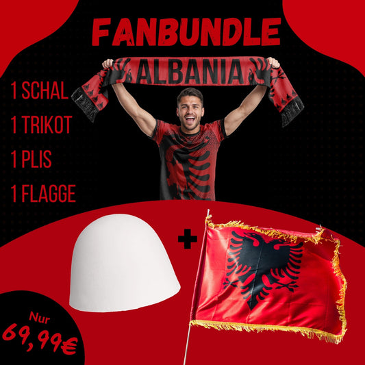Albanien Shop Fanartikel Fanbundle Albanien