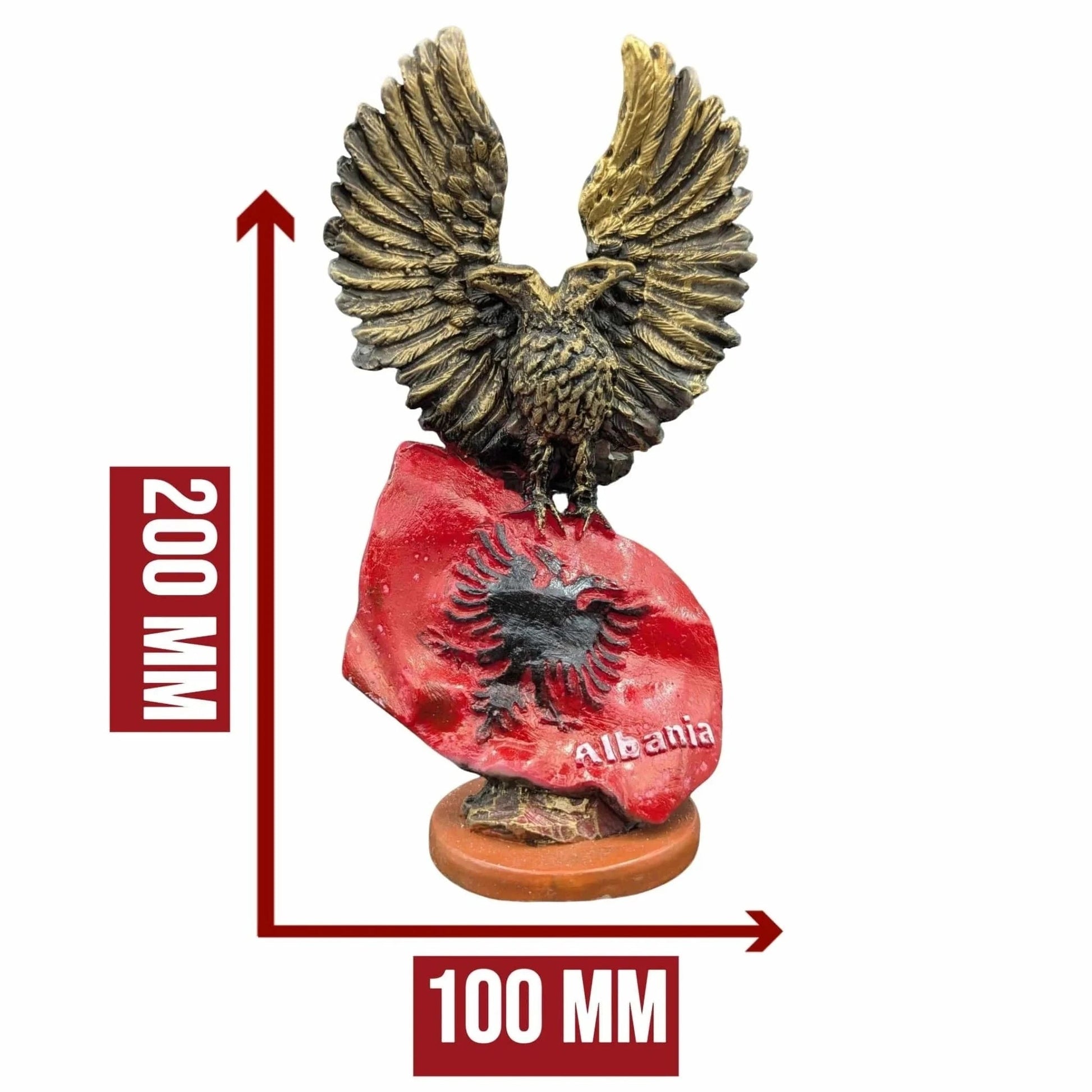Forme Flamur Shqiponja Flamur – eagle figure 20 cm 🇦🇱 – Albanien Shop