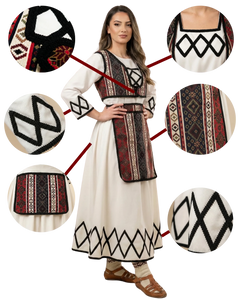 Albanische Tracht 5-teilig - Gjakova
