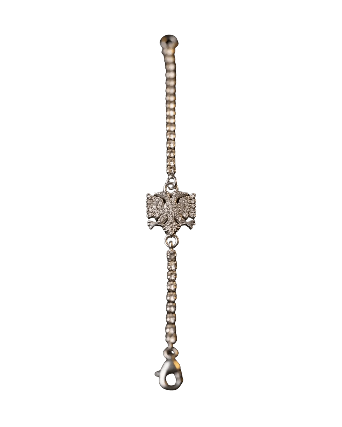 Albanisches Adler - Armband – Shqiponja | Gold, Silber & Kristall - Albanien Shop