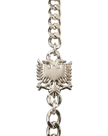 Albanisches Adler - Armband – Shqiponja | Gold, Silber & Kristall - Albanien Shop