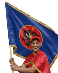 Dardania Flagge Premium 90 x 150 cm