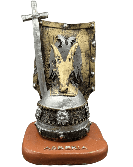 Helm, Schild & Schwert - Skanderbeg Dekoration - Albanien Shop