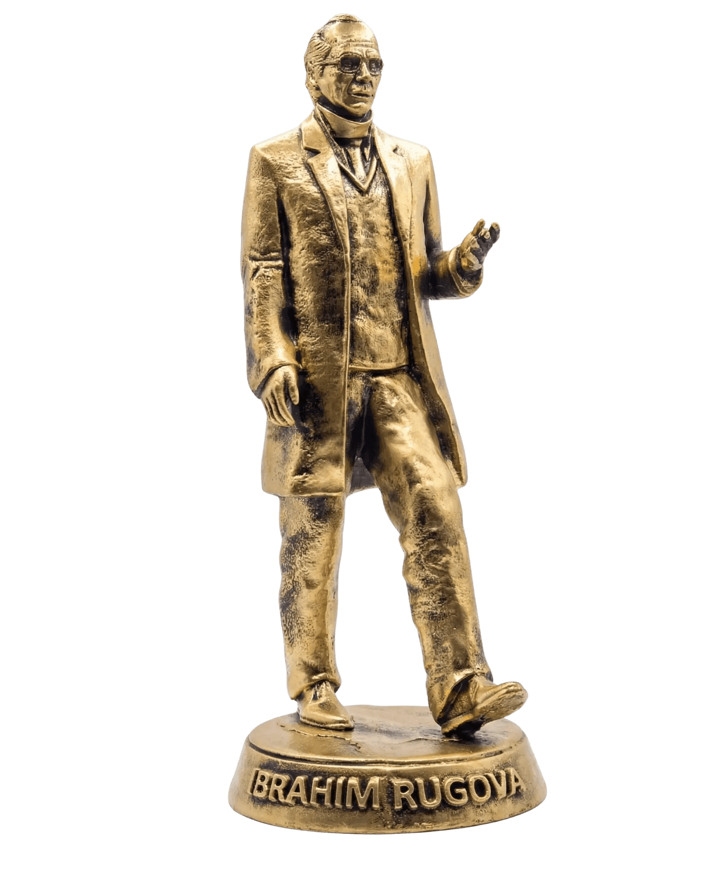 Ibrahim Rugova Statue – L 250mm - Albanien Shop