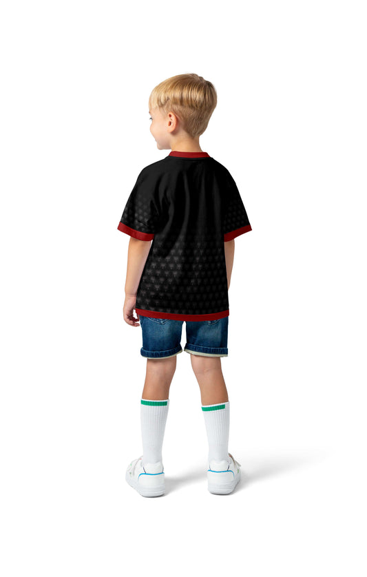 Illyrian Eagle T-Shirts Kinder Fantrikot Albanien "Shqiperi" 2024