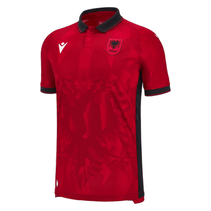 Kinder Heimtrikot Albanien FSHF 2023/2024 MACRON Original - Albanien Shop