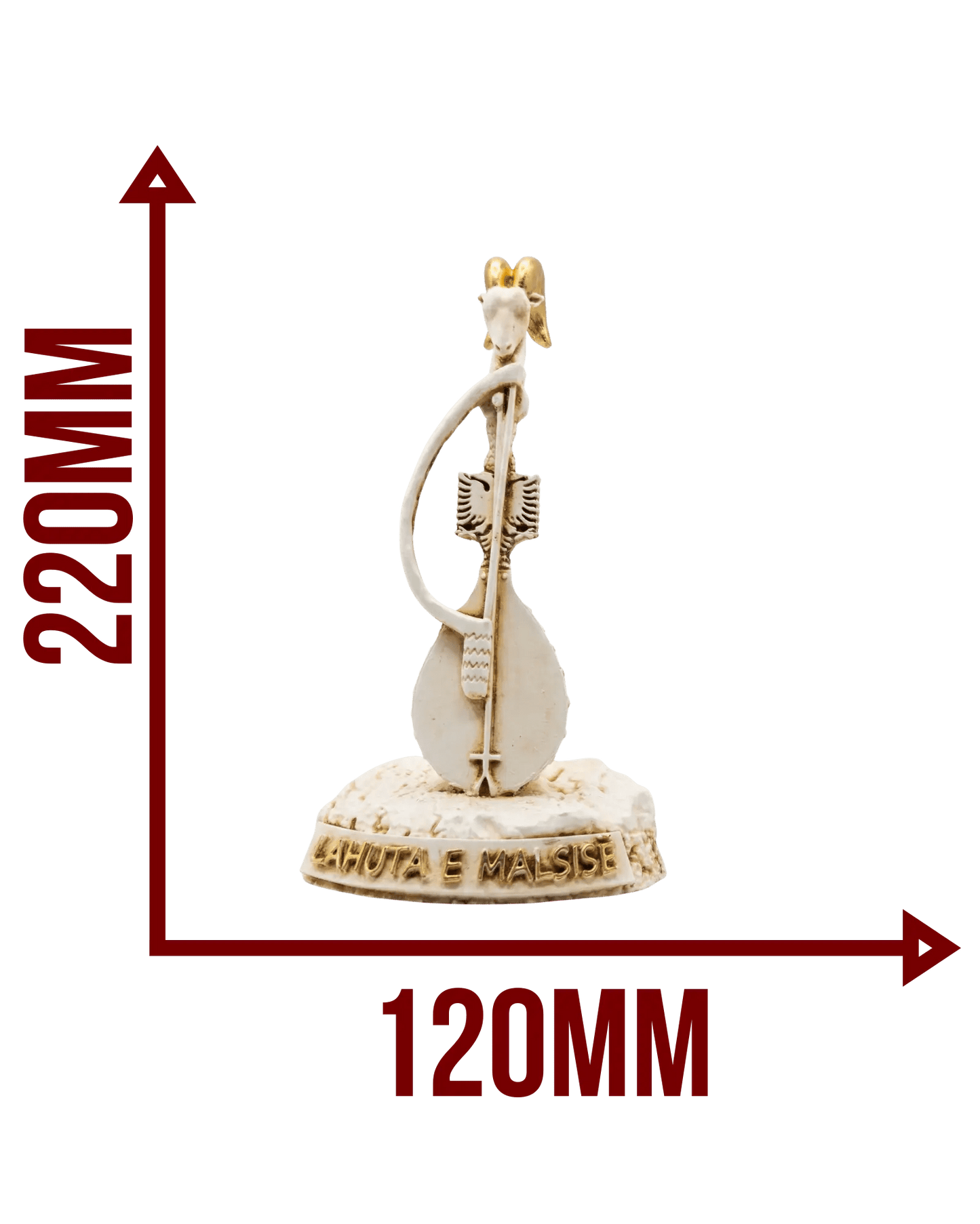Lahuta e Malsisë – Das Monument der albanischen Kultur (22 cm) - Albanien Shop