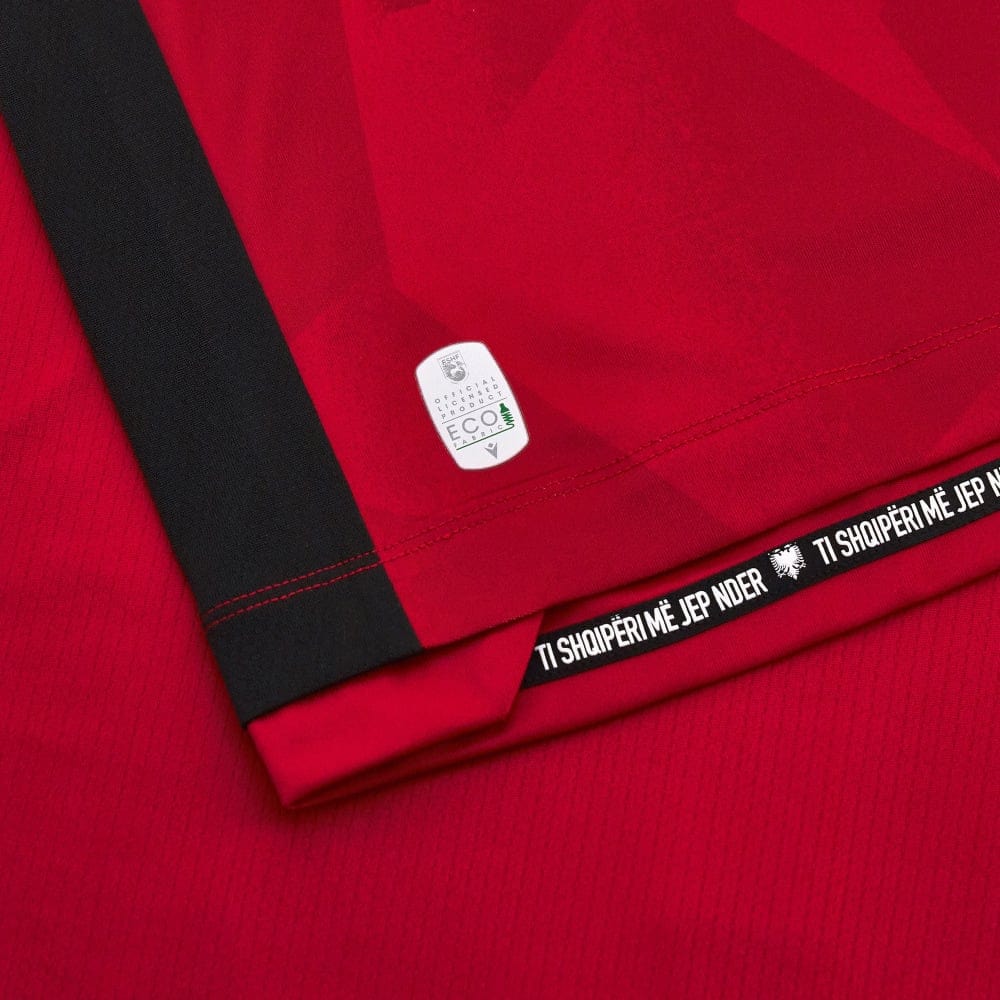 Macron T-Shirts Heimtrikot Albanien FSHF 2023/2024 MACRON Original