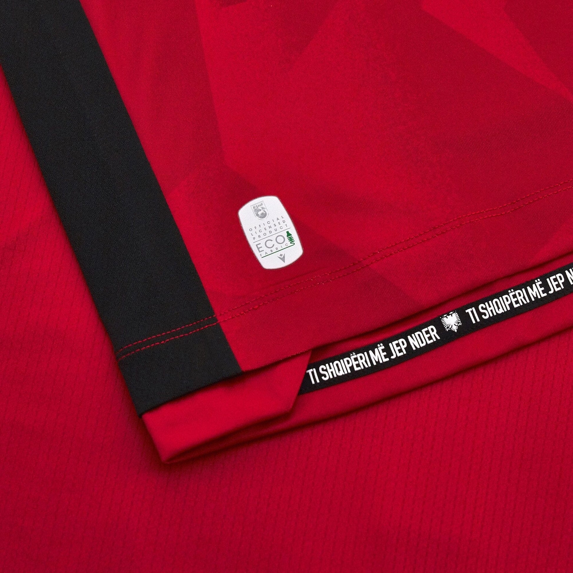 Macron T-Shirts Kinder Heimtrikot Albanien FSHF 2023/2024 MACRON Original