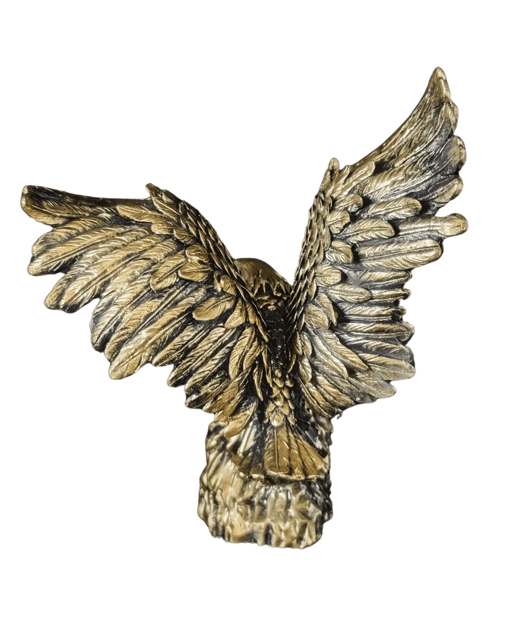 Majestätischer Adler Figur – Gold - Optik - Albanien Shop