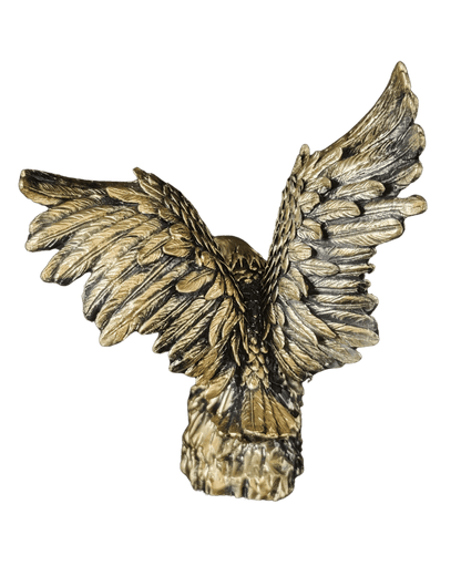 Majestätischer Adler Figur – Gold - Optik - Albanien Shop