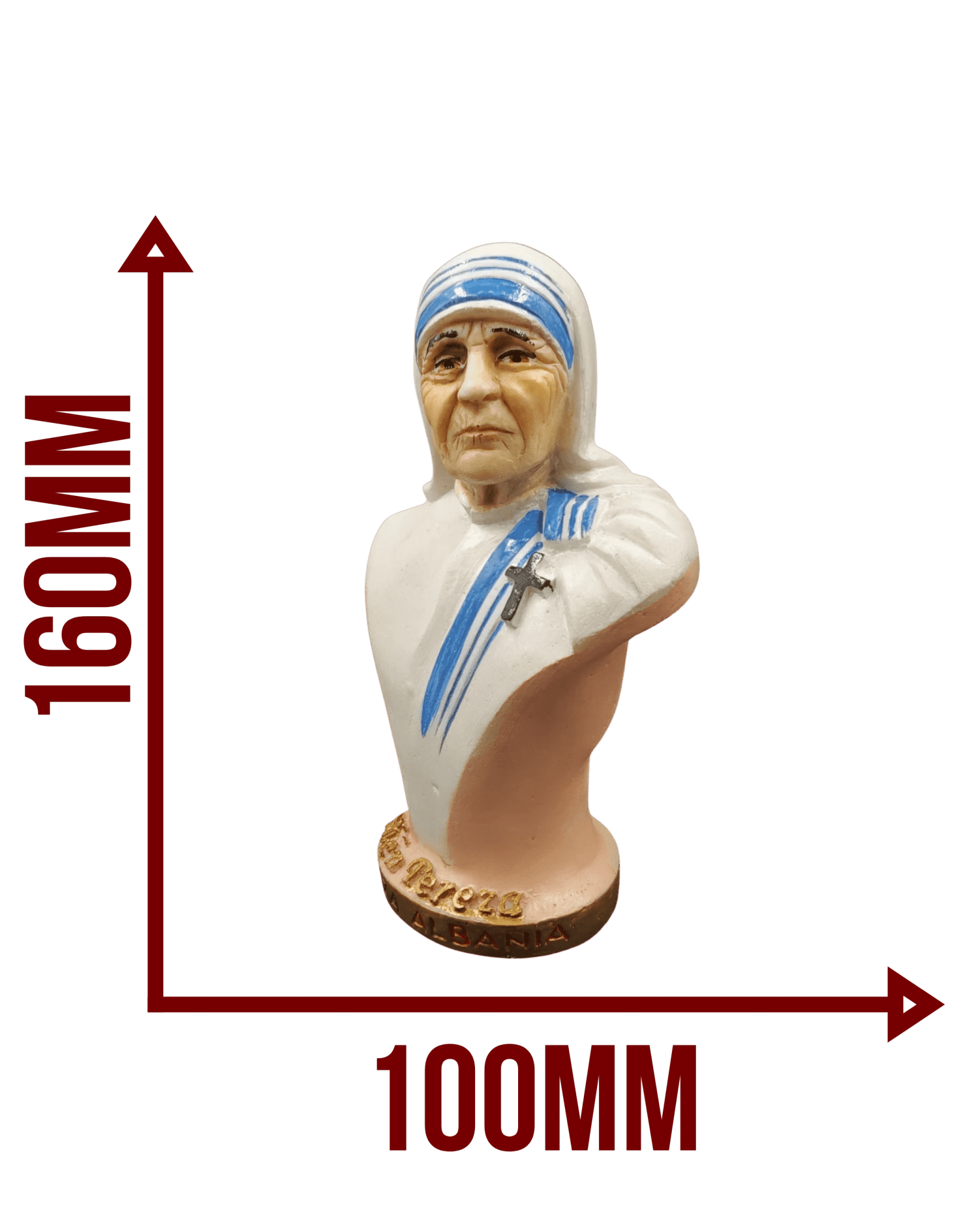 Mutter Teresa Büste - Albanien Shop