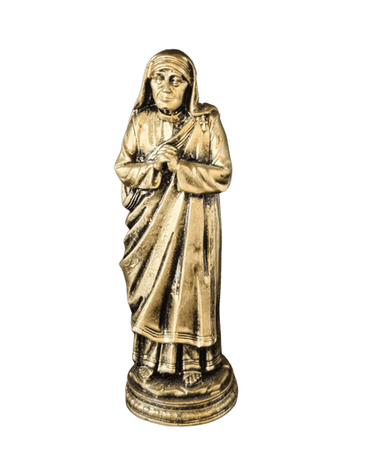 Mutter Teresa Statue – Gold - Albanien Shop
