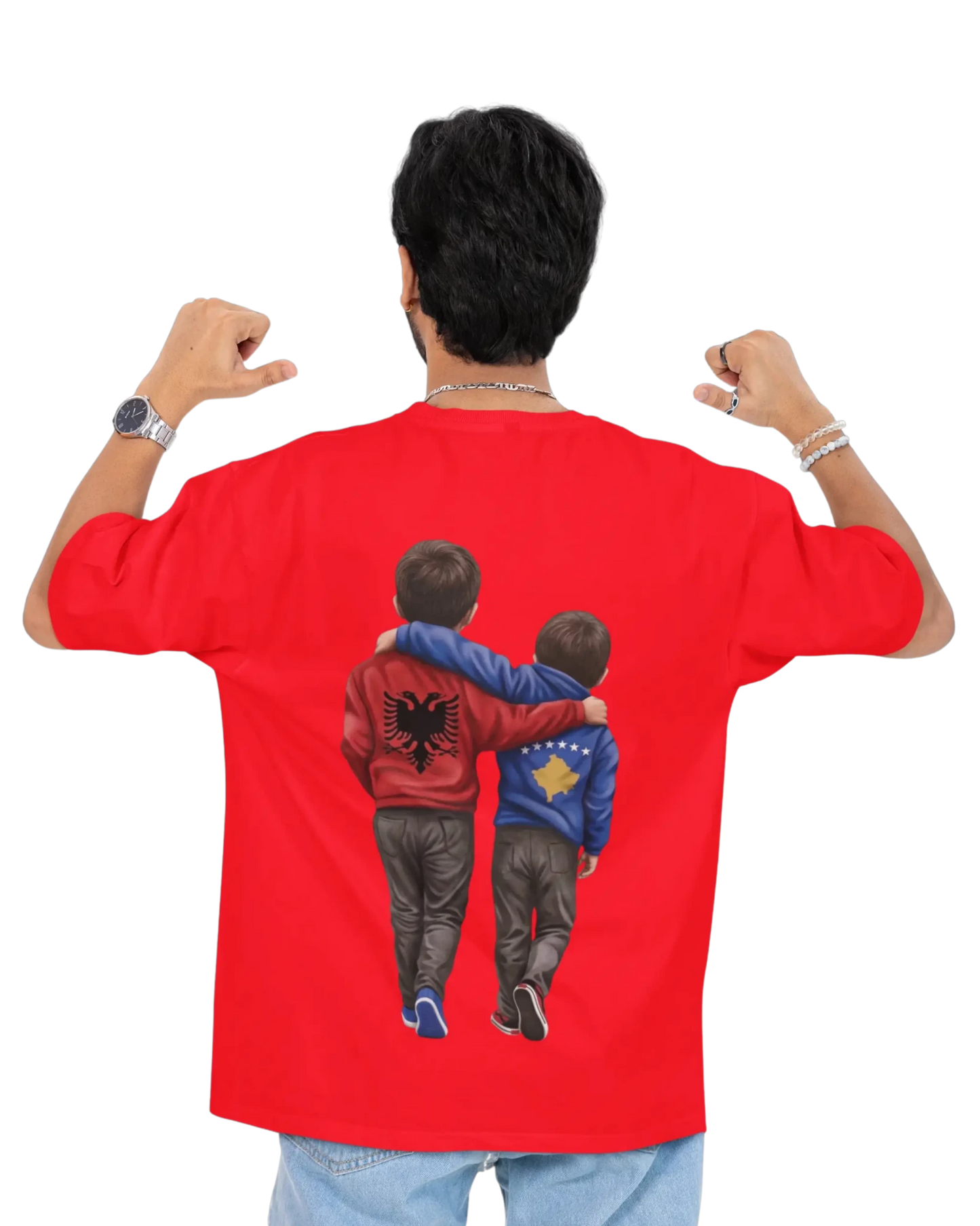 Na jemi Nje Oversized T-Shirt Universal 1 - Vorverkauf - Albanien Shop