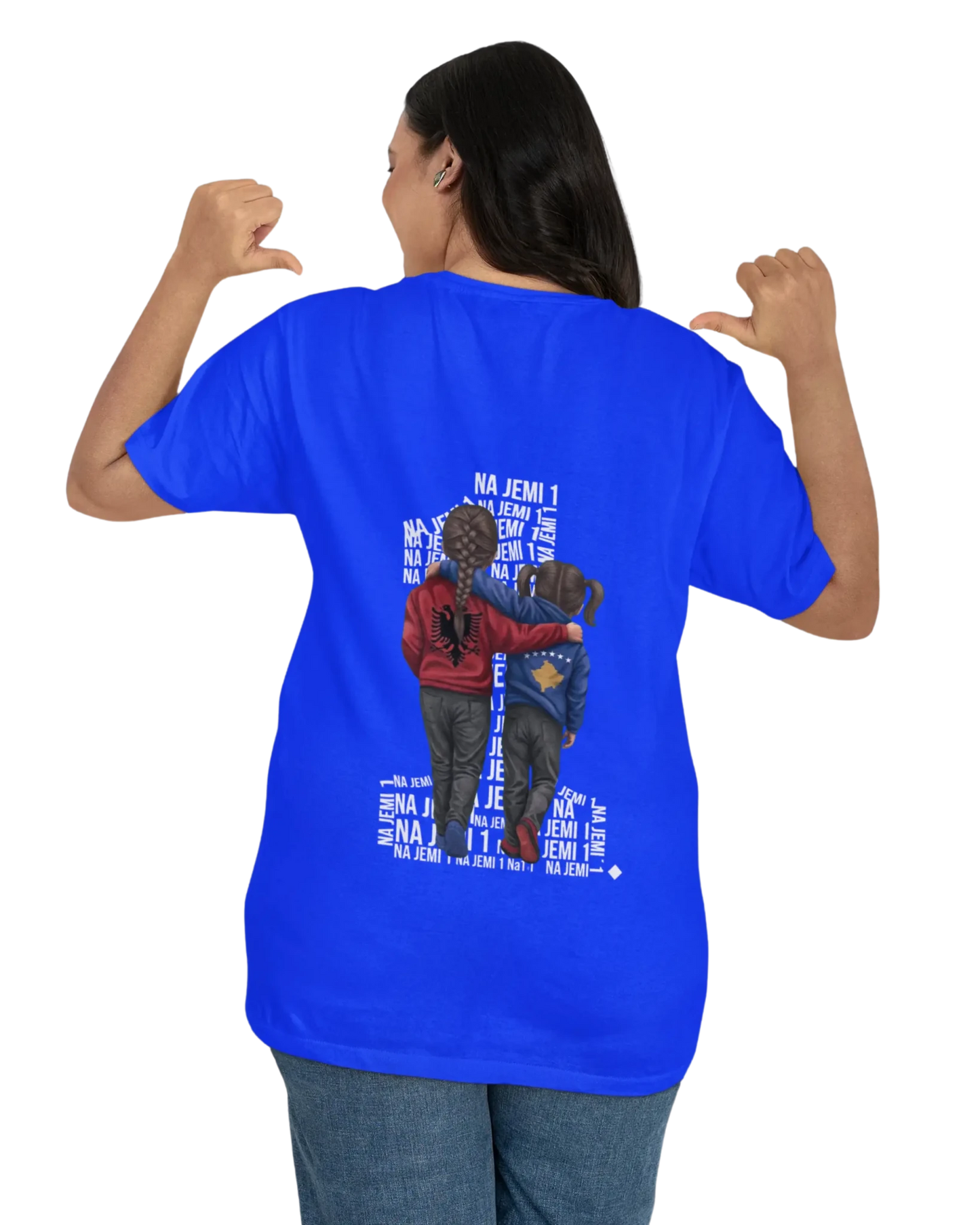 Na jemi Nje Oversized T-Shirt Universal 2 Vorverkauf - Albanien Shop