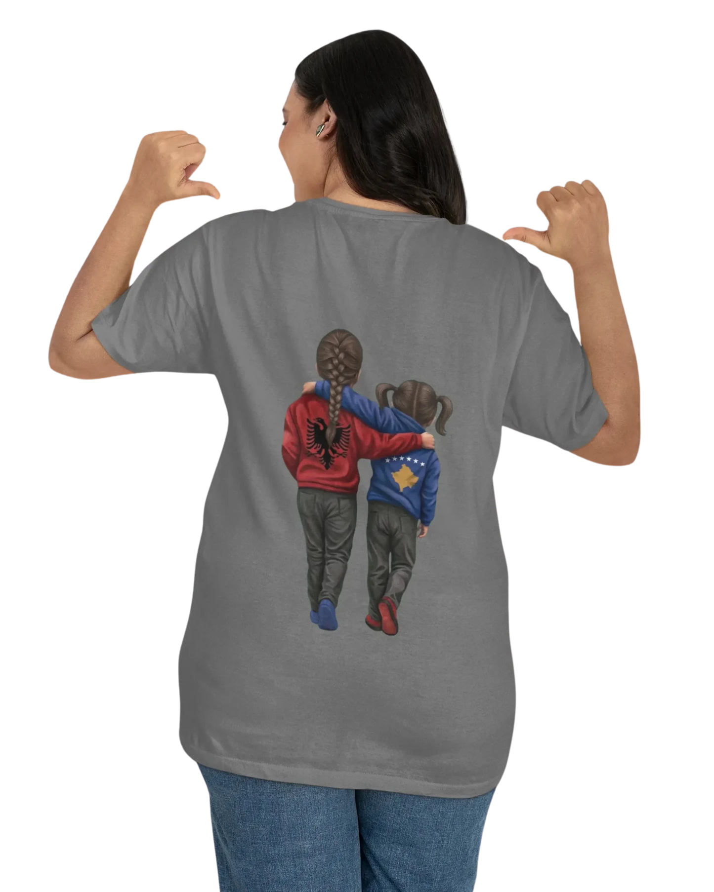 Na jemi Nje Oversized T-Shirt Universal 3 - Vorverkauf - Albanien Shop