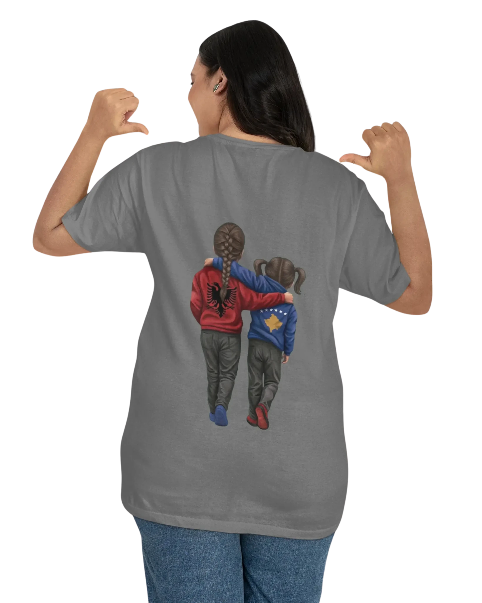 Na jemi Nje Oversized T-Shirt Universal 3 - Vorverkauf - Albanien Shop