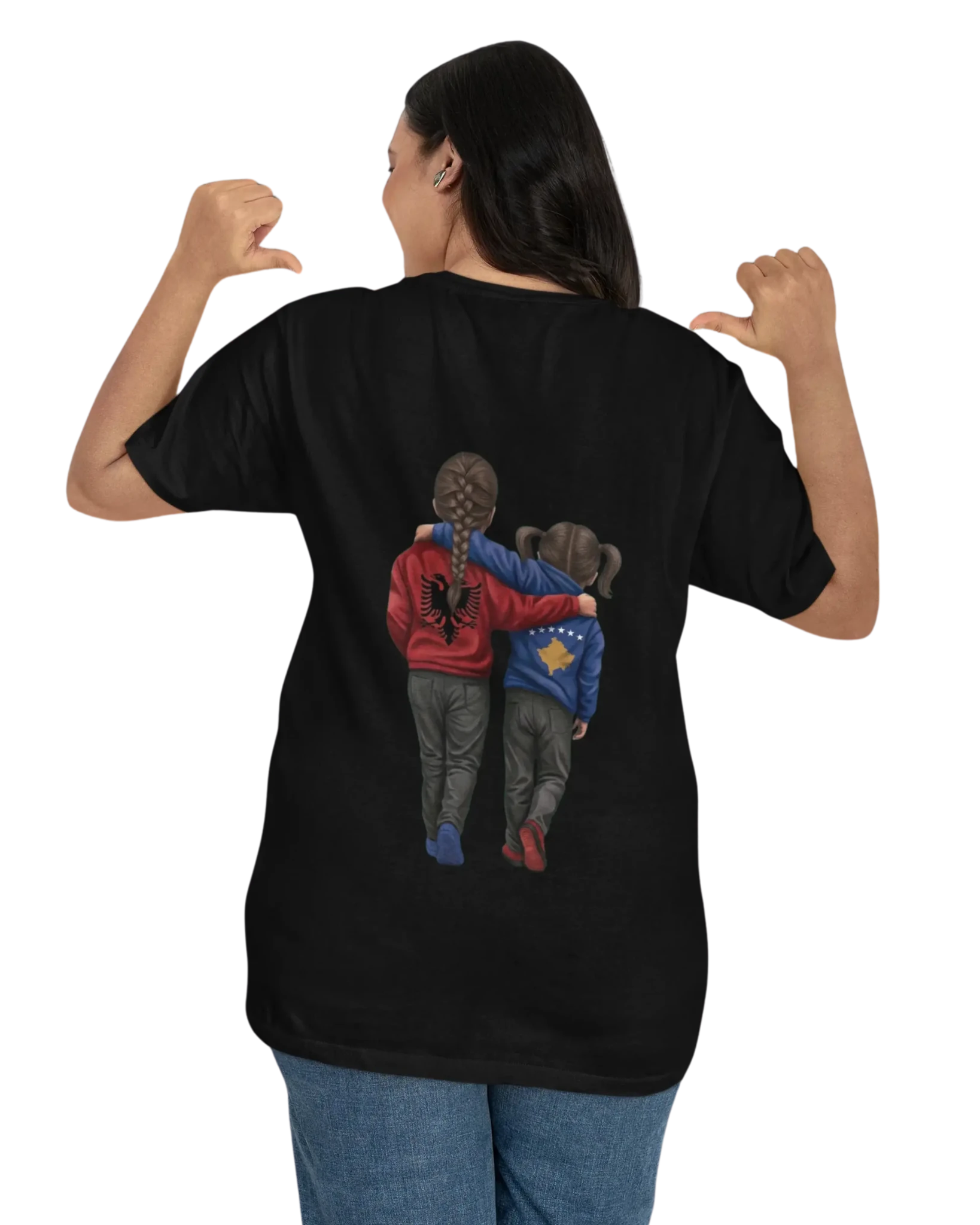 Na jemi Nje Oversized T-Shirt Universal 3 - Vorverkauf - Albanien Shop