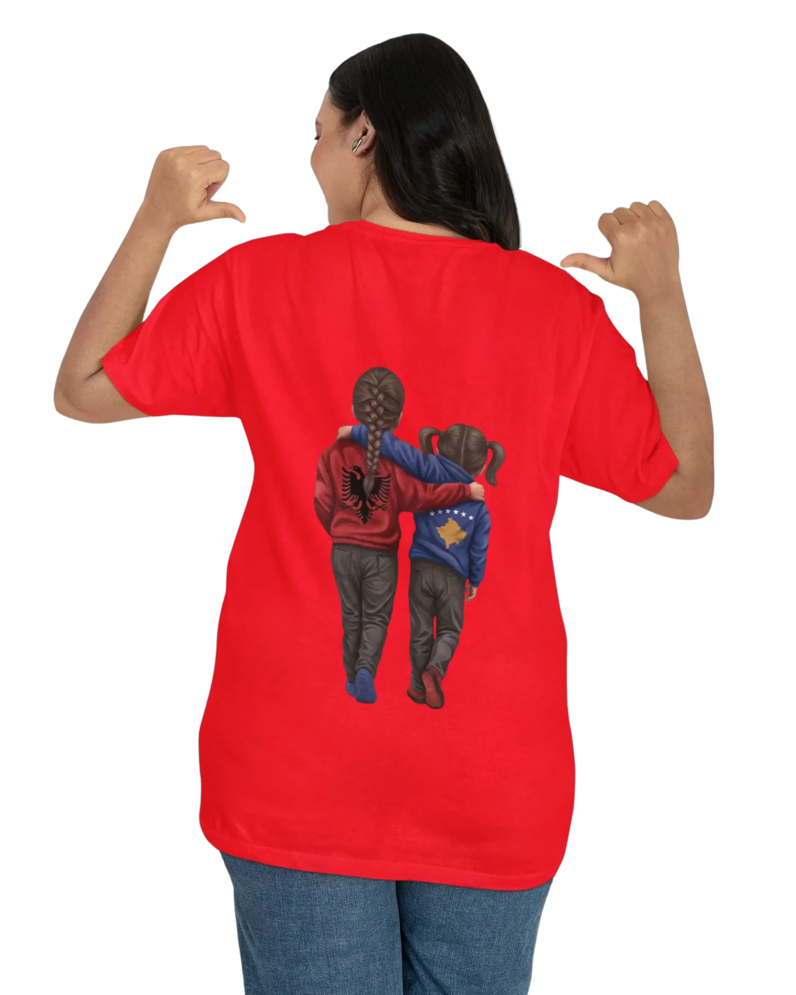 Na jemi Nje Oversized T-Shirt Universal 3 - Vorverkauf - Albanien Shop