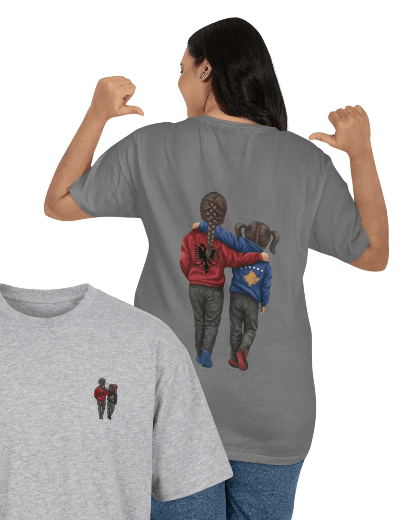 Na jemi Nje Oversized T-Shirt Universal 3 - Vorverkauf - Albanien Shop