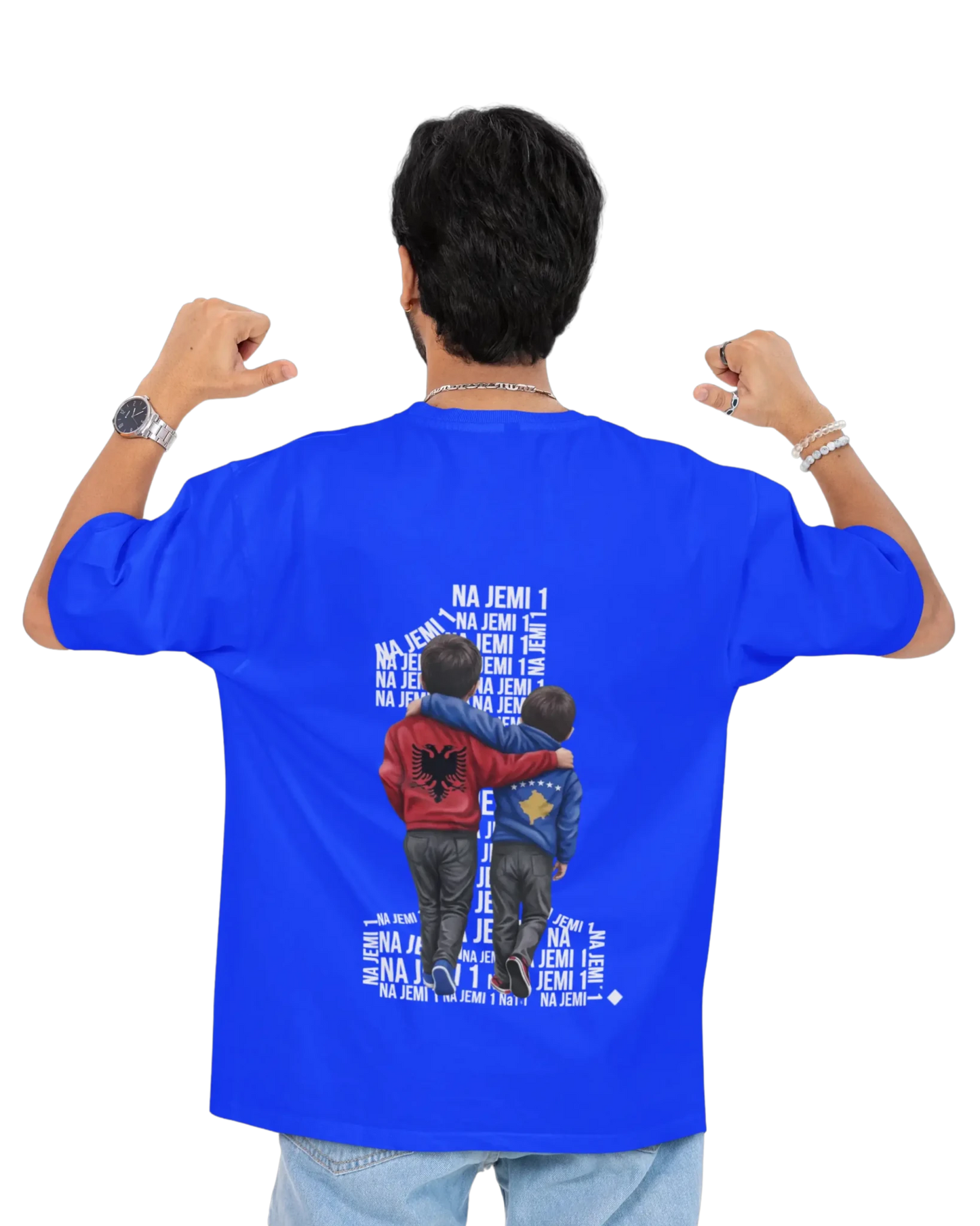 Na jemi Nje Oversized T-Shirt Universal 4 - Vorverkauf - Albanien Shop