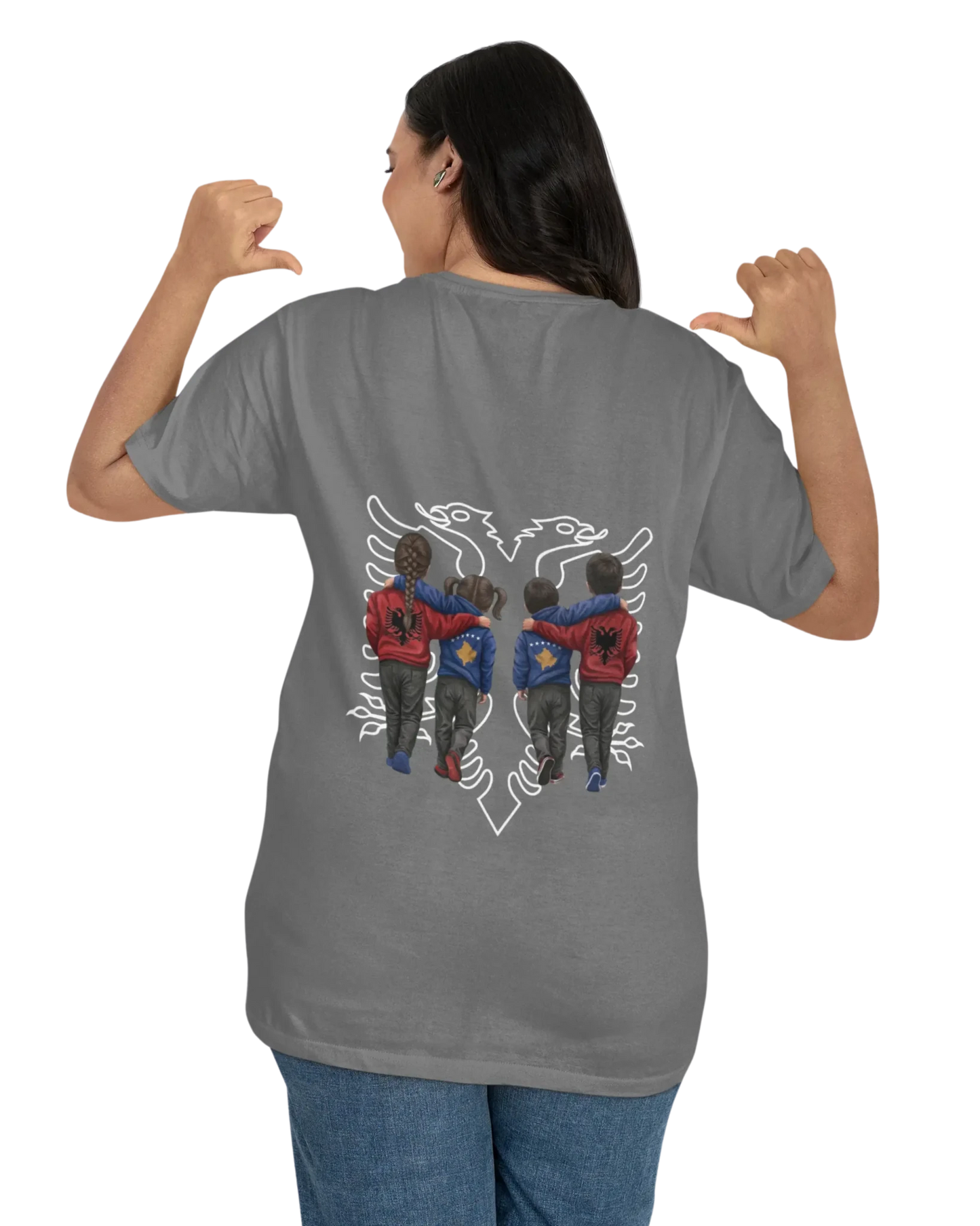 Na jemi Nje Oversized T-Shirt Universal 5 - Vorverkauf - Albanien Shop