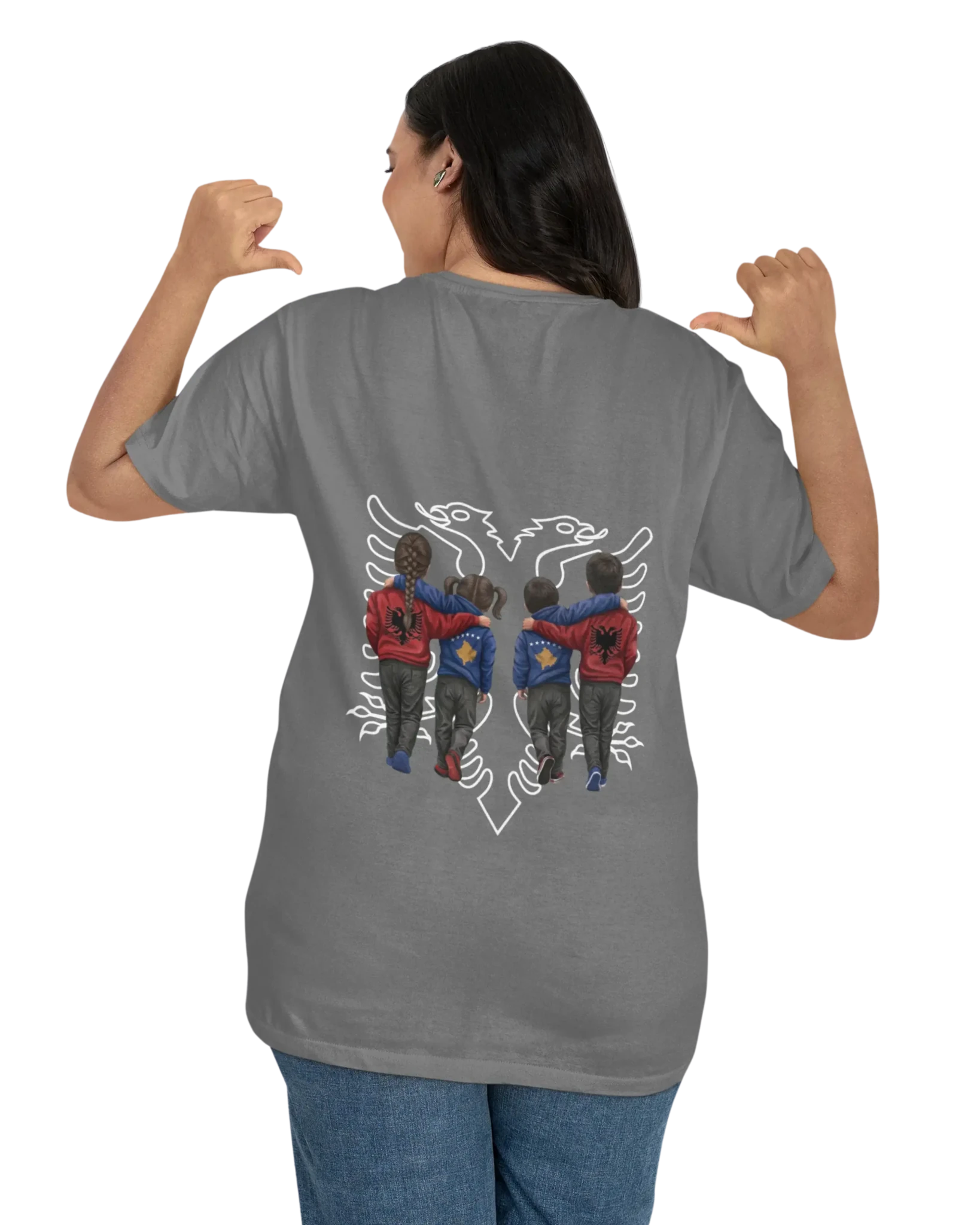 Na jemi Nje Oversized T-Shirt Universal 5 - Vorverkauf - Albanien Shop