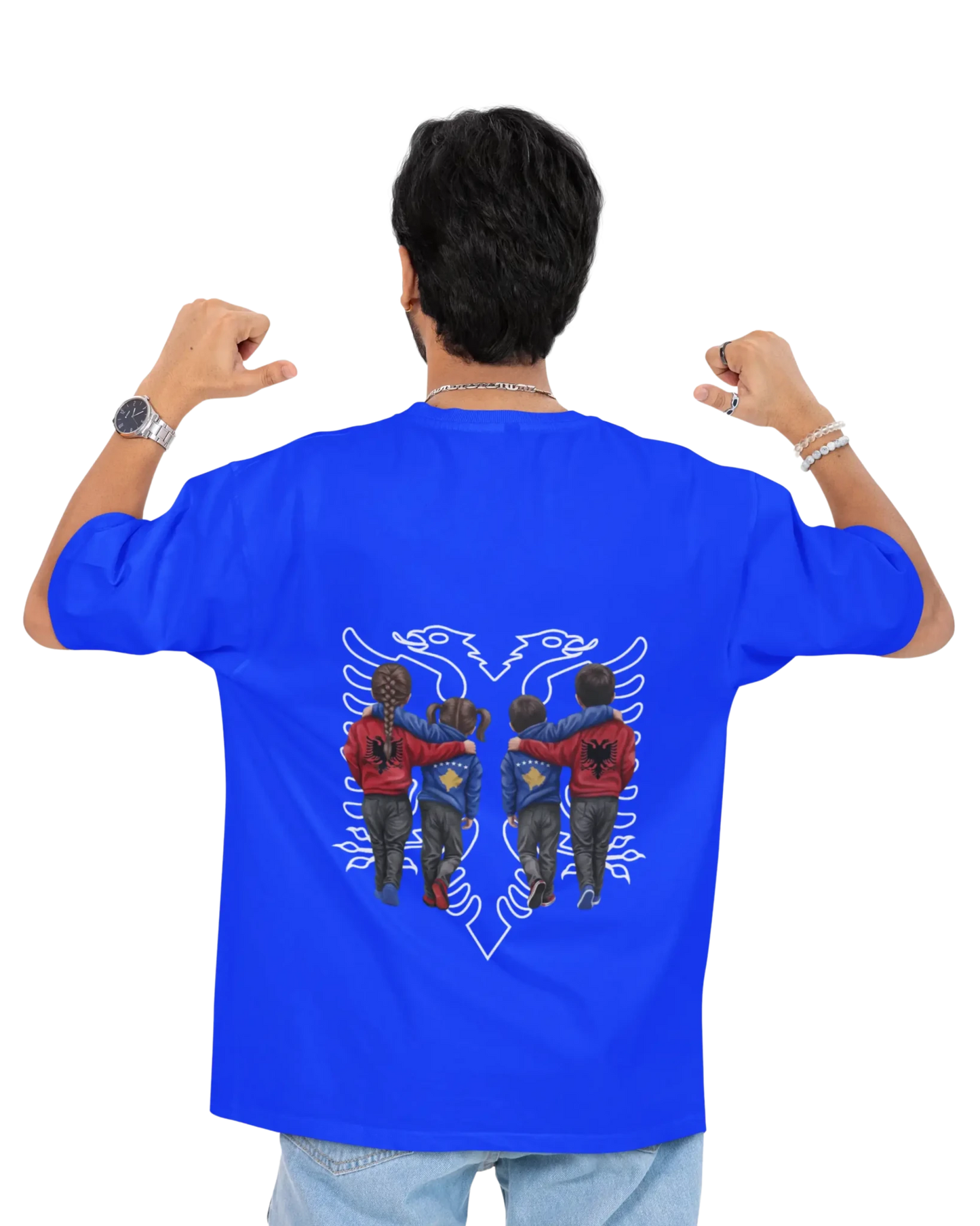 Na jemi Nje Oversized T-Shirt Universal 5 - Vorverkauf - Albanien Shop