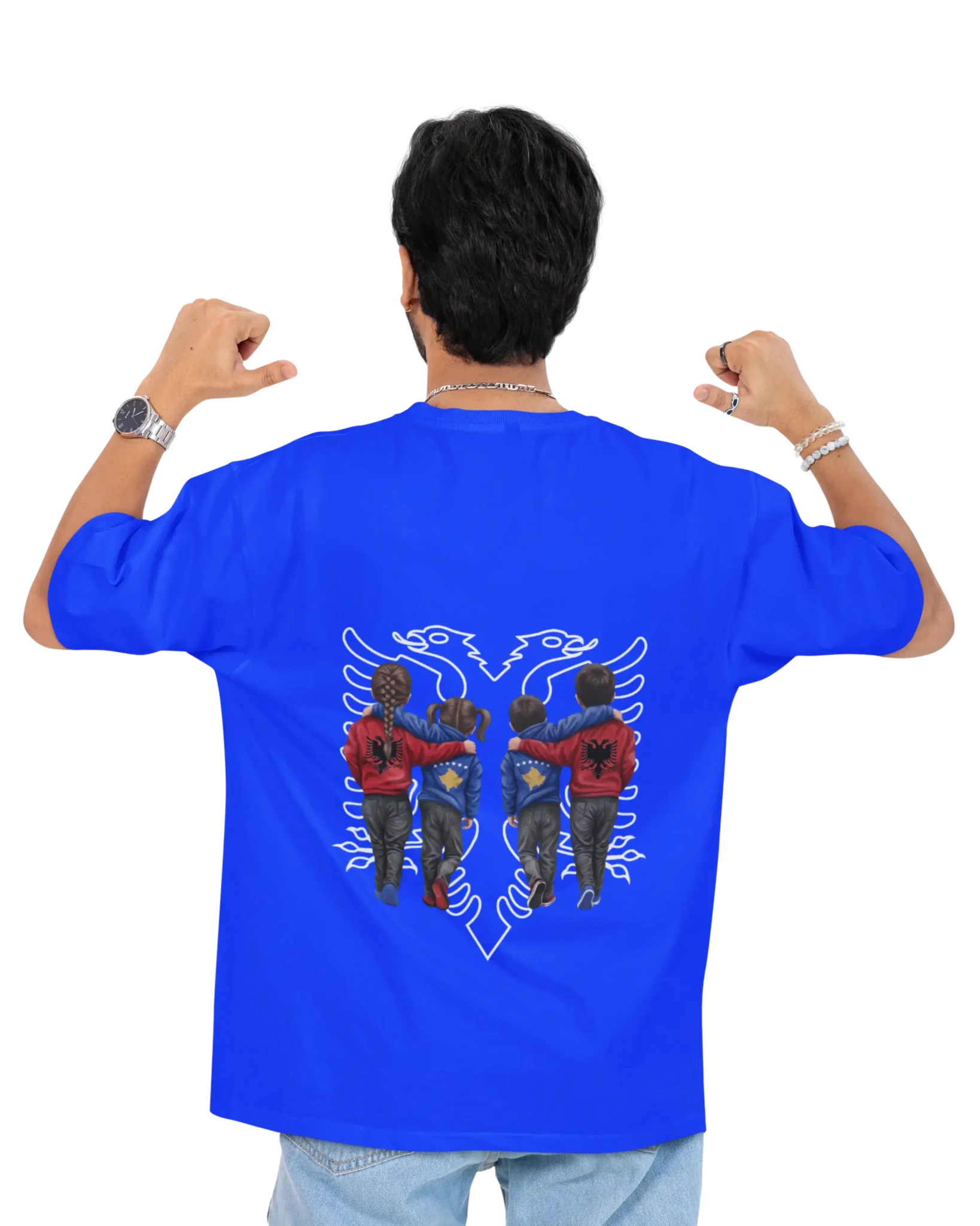 Na jemi Nje Oversized T-Shirt Universal 5 - Vorverkauf - Albanien Shop