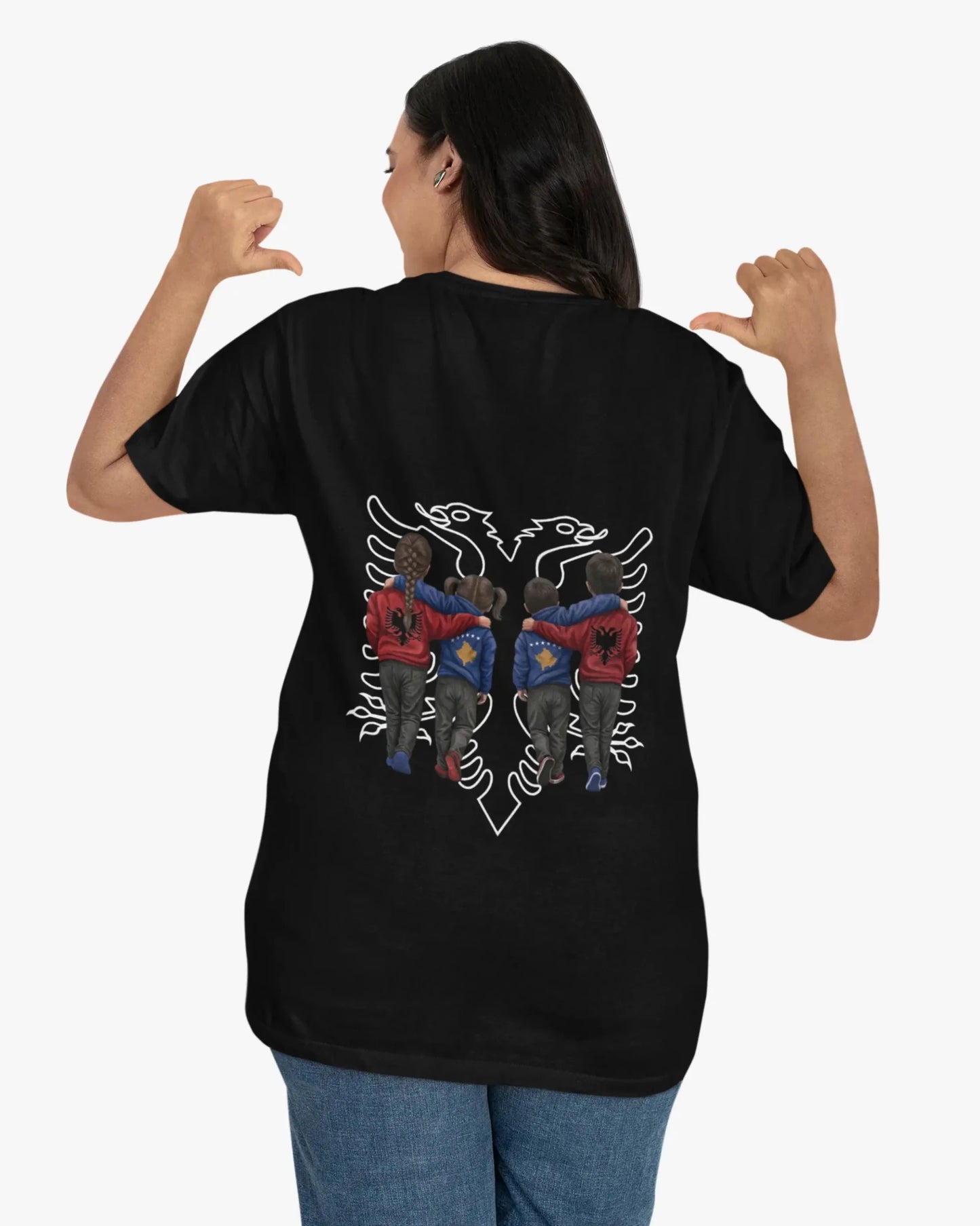 Na jemi Nje Oversized T-Shirt Universal 5 - Vorverkauf - Albanien Shop